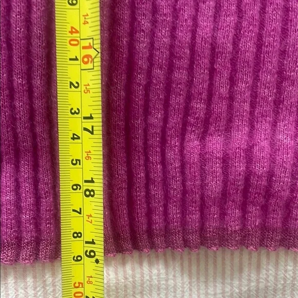 Guest in Residence - Ribbed Tank Top - Medium - Fuscia - Picture 12 of 12